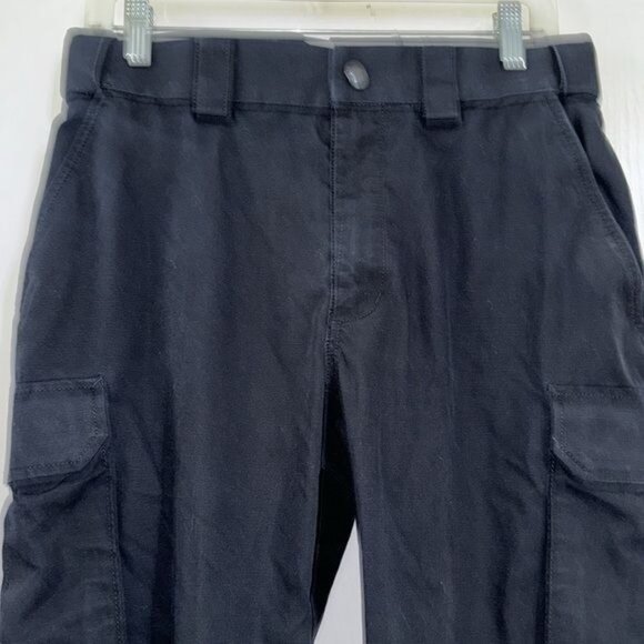5.11 Tactical Mens Cargo Pants Size 28 Black Cotton/Polyester - Picture 2 of 12